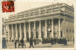 Bordeaux * Carte Photo * Place Et Le Grand Théâtre - Bordeaux