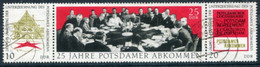 DDR / E. GERMANY 1970 Treaty Of Potsdam Strip Used.  Michel 1598-1600 - Oblitérés