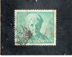 INDE   République  1963  Y.T. N° 163  Oblitéré - Gebraucht