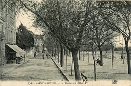 St Nazaire * Vue Sur Le Boulevard Albert 1er * Place - Saint Nazaire