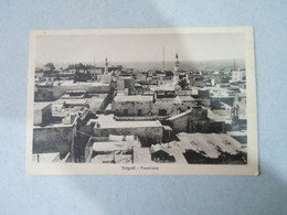 CPA . LIBYA LIBIA - - EX COLONIA ITALIANA - TRIPOLI طرابلس  PANORAMA - Libya