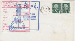 USA Cover Skylab 4 Recovery Forces Ca Kennedy Space Center FEB 8 1974 (WX187) - America Del Nord