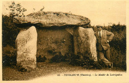 St Guénolé Penmarc'h * Penmarch * Le Menhir De Lestréguiéiou * Dolmen Pierre Monolithe Mégalithe - Penmarch