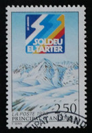 ANDORRE FR 1993 N°425 OBLITERE - 2.50F STATION HIVER SOLDEU - USED - Used Stamps