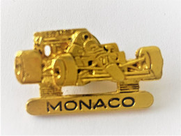 PINS Pins F1 Automobile Monaco / Doré En Relief / 33NAT - F1