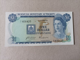 Billete De Bermuda De 1 Dólar, Año 1979, Serie A, UNC - Bermude