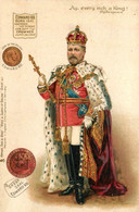 Royalty * EDWARD VII * Uk Royauté Roi King * CPA Illustrateur - Familias Reales