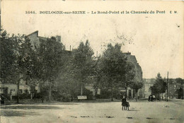 Boulogne Sur Seine * Le Rond Point Et La Chaussée Du Pont - Boulogne Billancourt