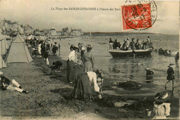 Les Sables D'olonne * La Plage à L'heure Du Bain * Baigneurs Enfants - Sables D'Olonne