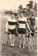 Cyclisme Vélo * équipe ESQUINES OLU * Esquines Olu * Coureurs Cyclistes Coureurs Sport * Photo Ancienne Format 14x9.5cm - Ciclismo