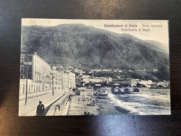 Castellammare Di Stabia Corso Garibaldi Stabilimento Di Bagni 1930 - Castellammare Di Stabia