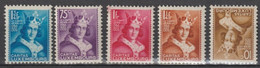 LUXEMBOURG - 1933 - ANNEE COMPLETE YVERT N° 244/248 ** MNH - COTE = 165 EUR - Années Complètes