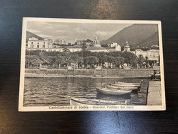 Castellammare Di Stabia Giardini Pubblici Dal Mare 1931 - Castellammare Di Stabia