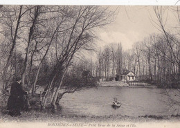 BONNIERES SUR SEINE - Petit Bras De La Seine Et L'Ile - Très Bon état - Bonnieres Sur Seine