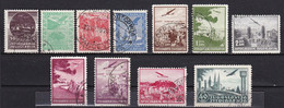 YU401 – YOUGOSLAVIA – AIRMAIL - 1934-40 – USED LOT – Y&T # 1→15 USED 9,20 € - Posta Aerea