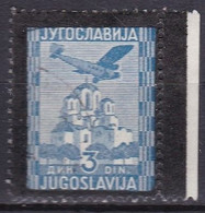 YU402 – YOUGOSLAVIA – AIRMAIL - 1934 – KING ALEXANDER MOURNING – SG # 319 USED 6,50 € - Posta Aerea