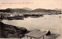 CABO VERDE - S. VICENTE - Aspeto Da Cidade Vista Do Mar - Cap Vert