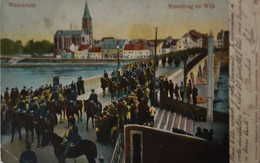 Maastricht // Maasbrug En Wijk (Huzaren) 1907 Vlekkig - Maastricht