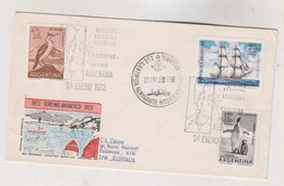 ARGENTINA ANTARCTIC 1973 Nice Cover To Australia - Cartas & Documentos