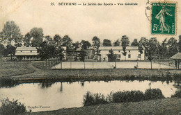 Béthune * Le Court De Tennis * Le Jardin Des Sports , Vue Générale * Sport - Bethune
