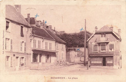 CPA Beaurieux - La Place - Coll Mme Nicolas - Autres & Non Classés