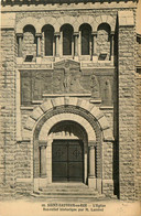 St Sauveur En Rue * La Façade De L'église , Bas Relief Historique Par M. LARRIVE - Other & Unclassified