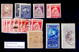 Romania Revenue Stamps - Revenue Stamps