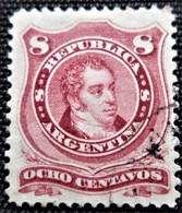 Timbre D'Argentine 1877 -1880 Personalities Stampworld N° 37 - Oblitérés