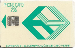 Cabo Verde - Cabo Verde Telecom - Green Logo (Cn. C3C543220) 09.1993, SC7, 200U, 90.000ex, Used - Cape Verde