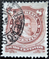 Timbre D'Argentine 1877 -1880 Personalities Stampworld N° 37 - Oblitérés