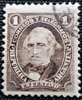 Timbre D'Argentine 1888 -1891 Personalities Stampworld N° 69 - Usados