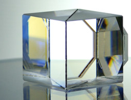 Dichroitischer Stahlteiler Beamsplitter Cube  26.0 Mm Mit Lamda 2 Verzögerungsplatte - Prismas