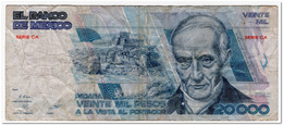 MEXICO,20000 PESOS,1987,P.91c,aFINE - Mexiko