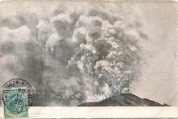 CPA Catastophe Naturelle - éruption Volcanique - Vésuve - Collezione Capretti - - Catastrophes