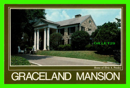 MEMPHIS, TN - GRACELAND MANSION - 1981 STEVE CALDWELL - SOUTHERN POST CARD CO INC - - Memphis