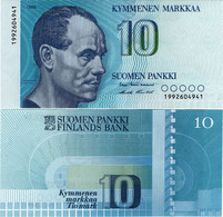 FINLAND       10 Markkaa       P-113a[25]       1986       UNC  [sign. Lindblom - Puntila] - Finland