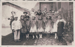 CARTE PHOTO M. SCHENCKBECHER Ecole Maternelle Chez Mme Goebel Bischwiller 1925 - Bischwiller