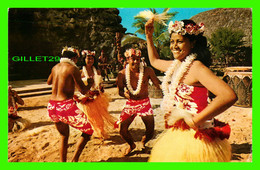 HONOLULU, HI - TAHITIAN DANCING TROUPE AT POLYNESIAN CULTURAL CENTER - TRAVEL IN 1977 - - Honolulu