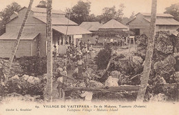 CPA TAHITI - Village De Vaitepaua - Ile De Makatea - Tuamotu - Cliché Gauthier - Tahiti