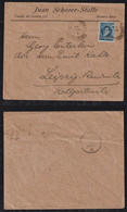 Argentina 1897 Cover BUENOS AIRES X LEIPZIG Germany - Covers & Documents