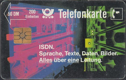 Germany P03B /89 ISDN - Modul 20 - 2910 - P & PD-Series: Schalterkarten Der Dt. Telekom