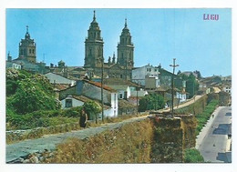 VISTA PARCIAL Y MURALLAS / PARTIAL VIEW AND WALLS.-  LUGO.- ( ESPAÑA ). - Lugo