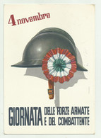 4 NOVEMBRE GIORNATA DELLE FORZE ARMATE INVIATA 4 NOVEMBRE 1961  VIAGGIATA FG - Patriottisch