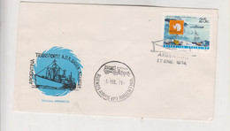 ARGENTINA ANTARCTIC 1974 Nice Cover - Covers & Documents