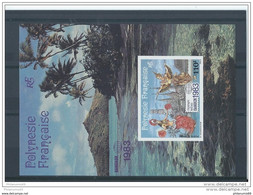 POLYNESIE 1983 - YT BF N° 8 NEUF SANS CHARNIERE ** (MNH) GOMME D'ORIGINE LUXE NON DENTELE RARE - Non Dentelés, épreuves & Variétés