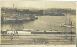 Canada, VICTORIA, B.C., View From Empress Hotel, Steamer Princess Victoria 1910 - Victoria