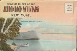 Souvenir Folder Of The Adirondack Mountains, New York - Adirondack
