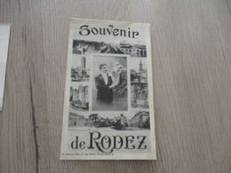 CPA 12  Aveyron Fantaisie Rodez Souvenir Multi Vues - Rodez