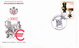 " 200 ANS DE LA LEGION D'HONNEUR / NAPOLEON " Sur Enveloppe 1er Jour De MONACO De 2002 N°YT 2341 Parfait état FDC - Napoleone