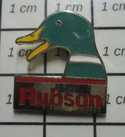 1315A Pin's Pins : BEAU ET RARE / ANIMAUX / CANARD RUBSON - Animaux